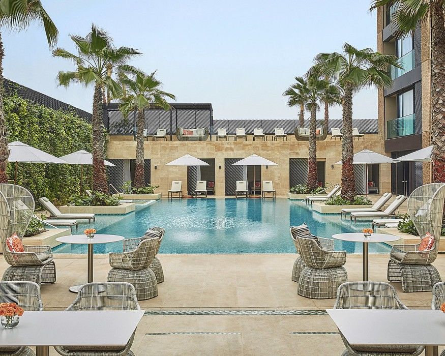 Four Seasons Hotel Casablanca Ngoại thất bức ảnh The pool at the Four Seasons Hotel, Beirut